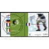 Timbre Yvert France No P3484 Paire coupe du monde de football