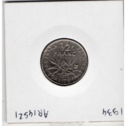 1/2 Franc Semeuse Nickel 1977 FDC, France pièce de monnaie