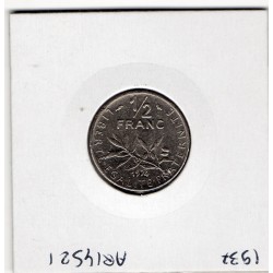 1/2 Franc Semeuse Nickel 1974 FDC, France pièce de monnaie