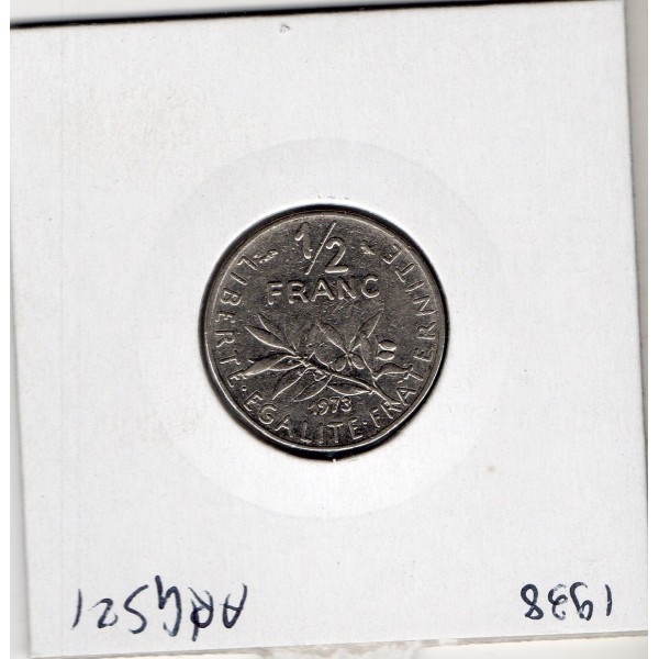 1/2 Franc Semeuse Nickel 1973 FDC, France pièce de monnaie