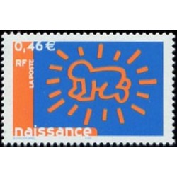 Timbre France Yvert No 3541 Naissance