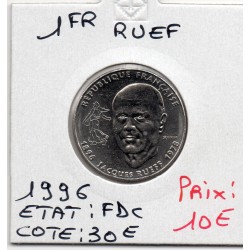 1 franc Rueff Nickel 1996 FDC, France pièce de monnaie