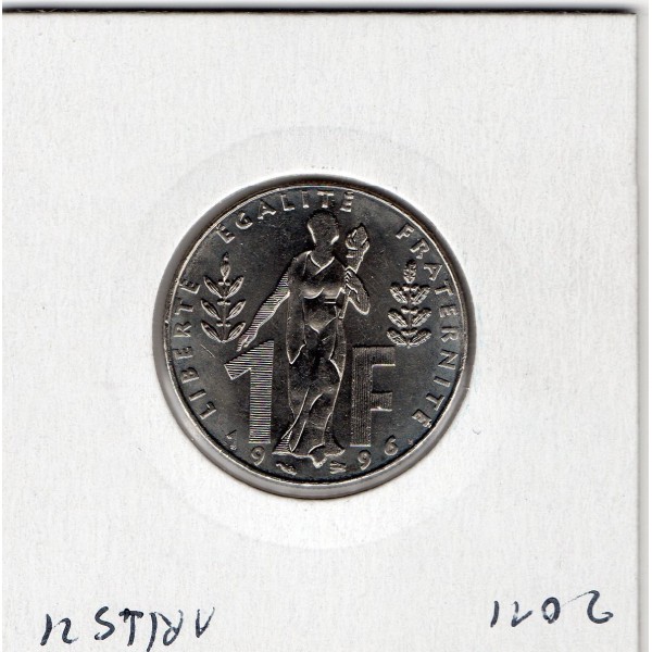 1 franc Rueff Nickel 1996 FDC, France pièce de monnaie