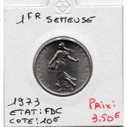 1 franc Semeuse Nickel 1973 FDC, France pièce de monnaie