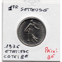 1 franc Semeuse Nickel 1976 FDC, France pièce de monnaie