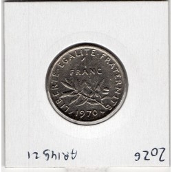 1 franc Semeuse Nickel 1970 Sup+, France pièce de monnaie