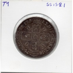 Grande Bretagne 1 crown 1676 TTB, KM 435 pièce de monnaie