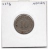 Allemagne 10 pfennig 1902 J, TTB KM 12 pièce de monnaie