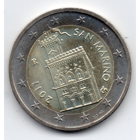 Pièce 2 euros Saint-Marin 2011