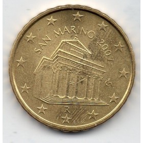 Pièce 10 centimes Saint-Marin 2007