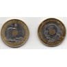 paire de 20 francs Jeux méditerranéens et Coubertin 1993 1994 Sup, France pièce de monnaie