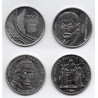 série de 4 monnaies de 5 francs commémorative 1989-1996 , France pièces de monnaie