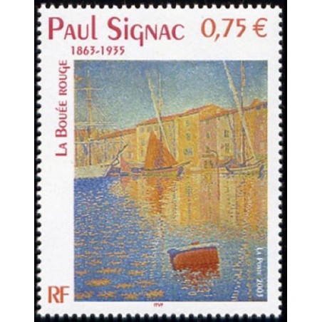 Timbre France Yvert No 3584 La bouée Rouge de Paul Signac