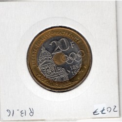 20 francs Coubertin 1994 FDC, France pièce de monnaie