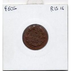 Nassau 1/4 kreuzer 1819 TTB KM 42 pièce de monnaie
