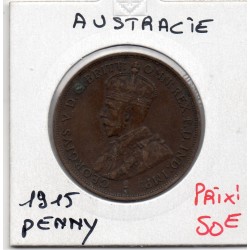 Australie 1 penny 1915 TTB+, KM 23 pièce de monnaie
