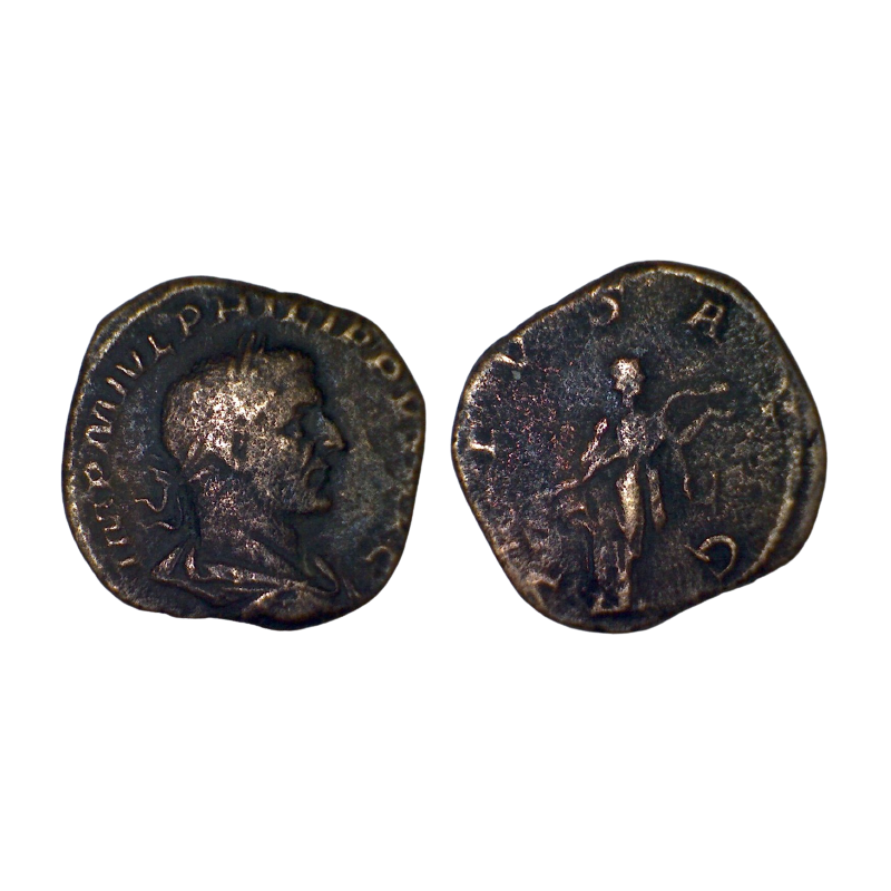 Sesterce de Philippe 1er (245-247), RIC 186a atelier Rome