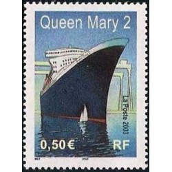 Timbre France Yvert No 3631 Paquebot le Queen Mary 2