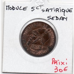 Medaille Satirique Napoléon III bataille de Sedan, apres 1870