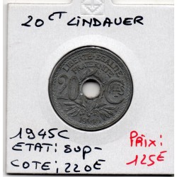 20 centimes Lindauer 1945 C Castelsarrasin Sup-, France pièce de monnaie