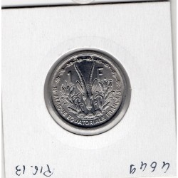 AEF Afrique Equatoriale Française 1 Franc 1948 FDC, Lec 15 pièce de monnaie