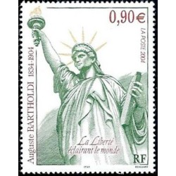 Timbre France Yvert No 3639 Statue de la liberté par Auguste Bartholdi