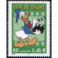 Timbre France Yvert No 3642 Fête du timbre Donald