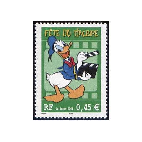 Timbre France Yvert No 3642 Fête du timbre Donald