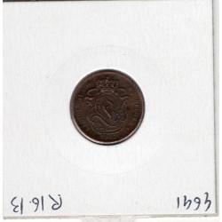 Belgique 1 centime 1901 en francais TTB+, KM 33.1 pièce de monnaie