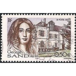 Timbre France Yvert No 3645 Georges Sand