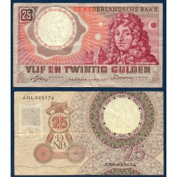 Pays Bas Pick N°87, Billet de Banque de 25 Gulden 1955
