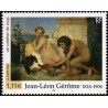 Timbre France Yvert No 3660 Jean Léon Gérôme, un combat de coqs