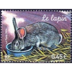Timbre France Yvert No 3662 Le lapin