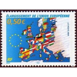 Timbre France Yvert No 3666 Elargissement de l'Union Européenne