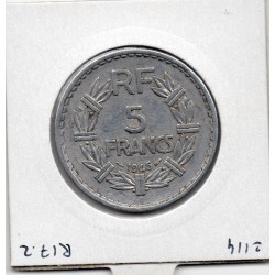 5 francs Lavrillier 1945 B Beaumont TTB+, France pièce de monnaie