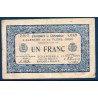 Alençon et Flers 1 franc TTB- 1915 pirot 24 Billet de la chambre de Commerce