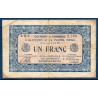 Alençon et Flers 1 franc TB 1915 pirot 17 Billet de la chambre de Commerce