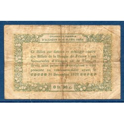 Alençon et Flers 50 centimes TB 1915 pirot 16 Billet de la chambre de Commerce