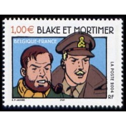 Timbre France Yvert No 3670 Blake et Mortimer