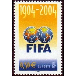 Timbre France Yvert No 3671 Centenaire de la FIFA