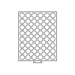Médaillier 48 compartiments pour CAPS 21,5