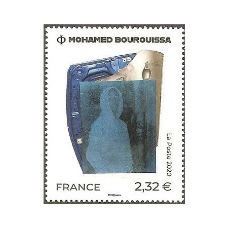 Timbre France Yvert No 5433 Mohamed Bourouissa luxe **