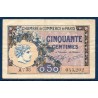 Paris 50 centimes, TTB, 10.3.1920 Pirot 97.31 Billet de la chambre de commerce