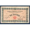 Saint-Dizier 50 Centimes B 7.6.1921 Pirot 1 Billet de la Chambre de Commerce