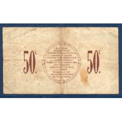 Saint-Dizier 50 Centimes B 7.6.1921 Pirot 1 Billet de la Chambre de Commerce