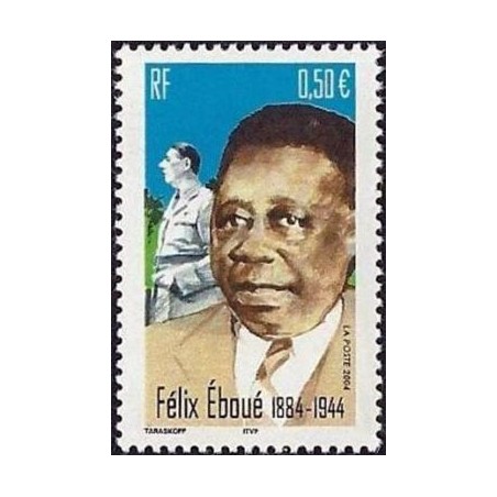 Timbre France Yvert No 3714 Félix Eboué