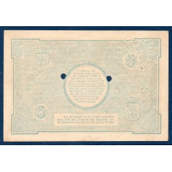 Ville Lille 5 francs Sup 13.7.1917 pirot 59-1623 Billet
