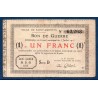 Bon de Guerre, Ville de Saint Quentin 1 franc TTB 5.7.1915 pirot 02-2068 Billet