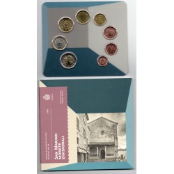 Coffret BU Saint-Marin 2021 Série divisionaire complete