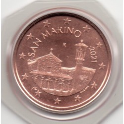Pièce 5 centimes BU Saint-Marin 2021